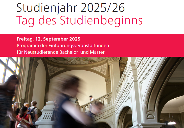 Flyer zum Tag des Studienbeginns