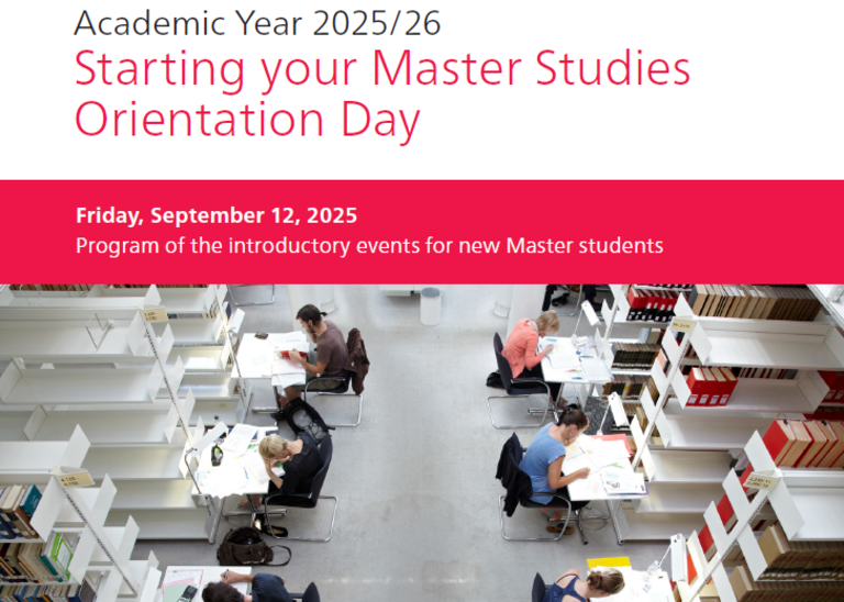 Flyer for Introductory Days 2025